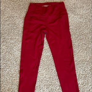 Victoria Secret Sport Knockout Tight in Red Size Medium NWOT